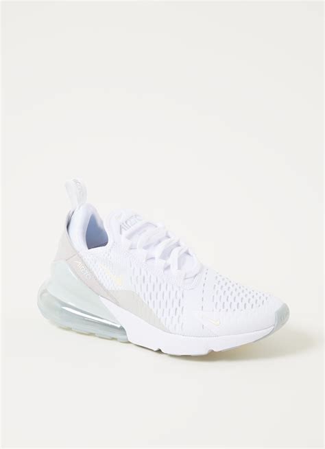 Nike Air Max 270 sneaker met mesh details • Wit • de Bijenkorf